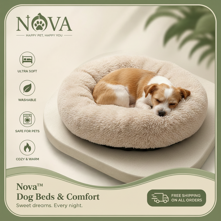🏠 Dog Beds & Comfort
