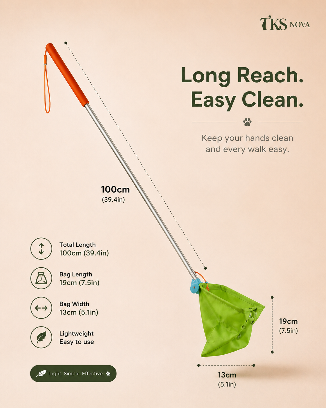 Nova™ No-Touch Dog Poop Catcher