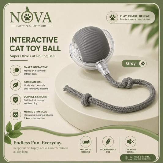 Nova™ Interactive Cat Toy Ball